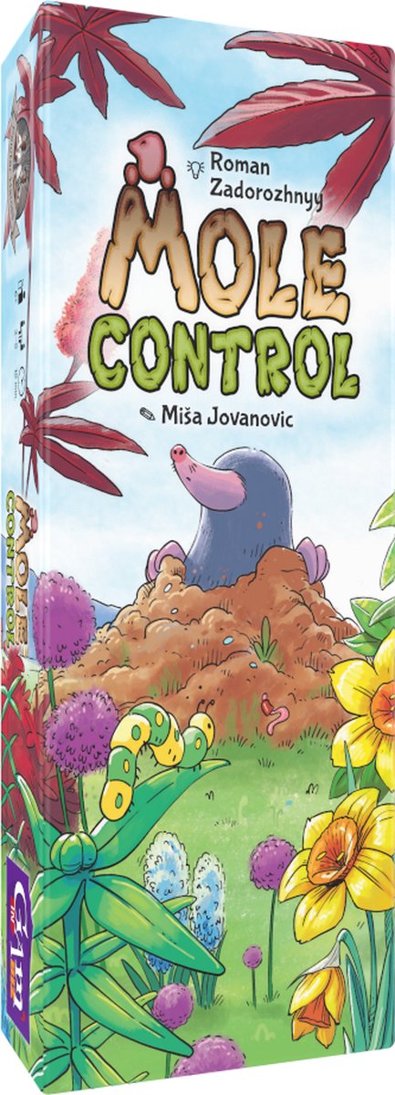 Mole Control - Kaartspel voor 2-5 spelers - Met tinnen speelfiguur